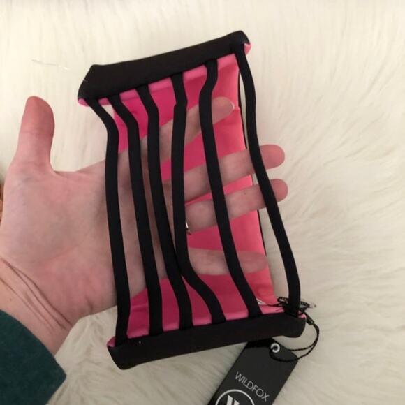 WILDFOX Tube Strappy Bikini Top Strapless NWT - Picture 2 of 3